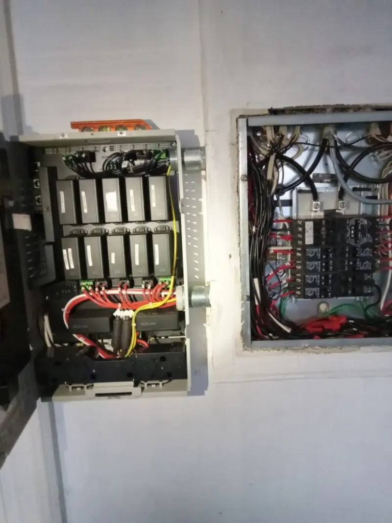 Electrical panel upgrade completed for Commercial Electrician Services in Rockport